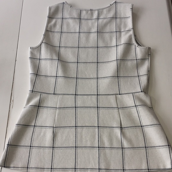 Ann Taylor peplum top. Worn once - Picture 3 of 3